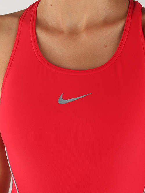 Damski strój kąpielowy Nike czerwony