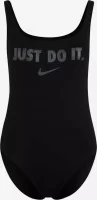 Czarny strój sportowy damski dwuczęściowy Nike Just Do It