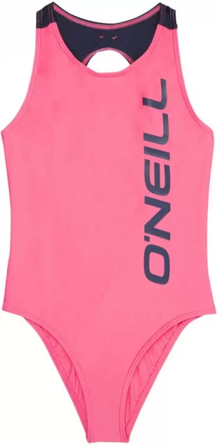 Jednoczęściowy dziewczęcy sportowy strój kąpielowy O’Neill wykonany z wysokiej jakości materiału